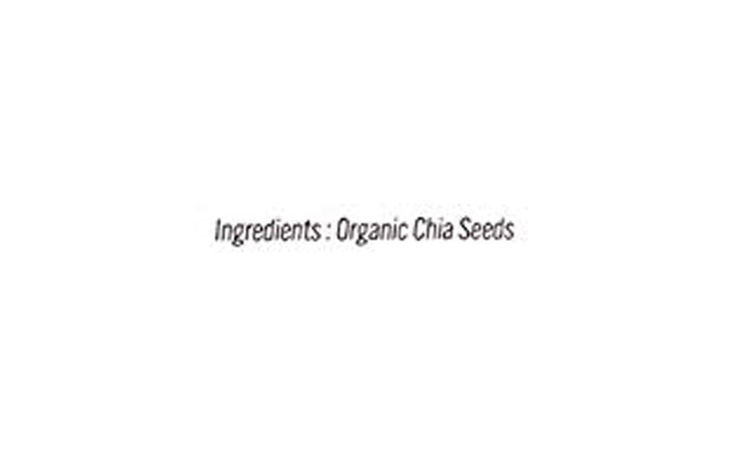 Orgrain India Organic Chia Seeds    Pack  500 grams